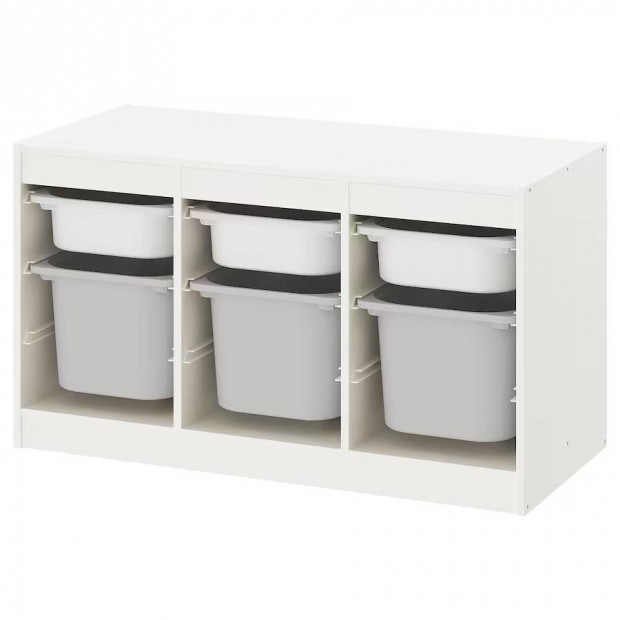 IKEA Trofast trol 6db dobozzal