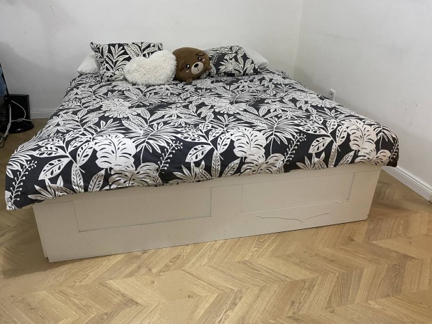 IKEA gykeret (160 cm) matraccal - Hasznlt, kedvez ron