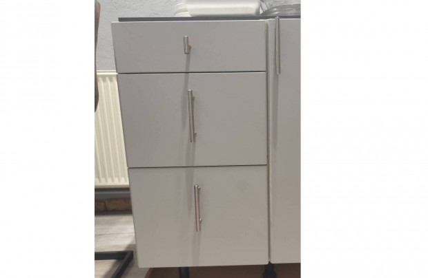 IKEA fiókos konyhaszekrény szürke 40cm