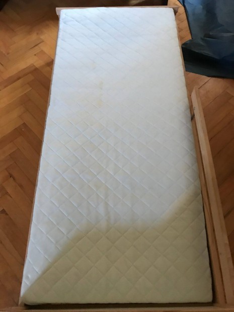 IKEA habszivacs matrac junior, fehr szn, levehet matracvd, 70x16