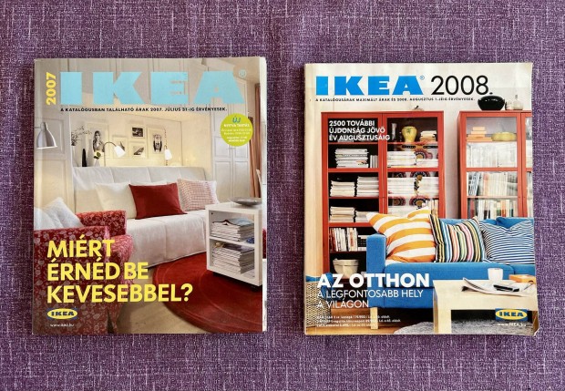 IKEA katalógus 2007 és 2008