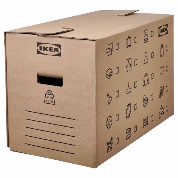 IKEA kltztet doboz - flron