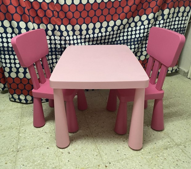 IKEA mammut asztal + 2db szék