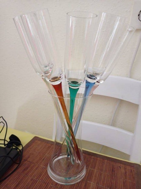 IKEA pezsg�s poh�r k�szlet