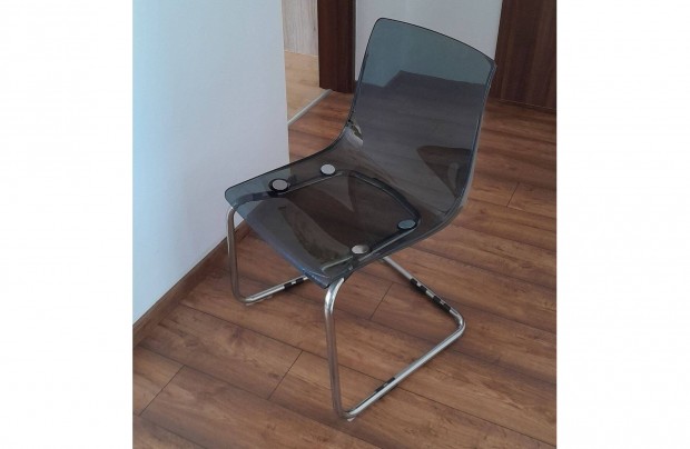 IKEA székek, 2db füstszínű, 2db átlátszó