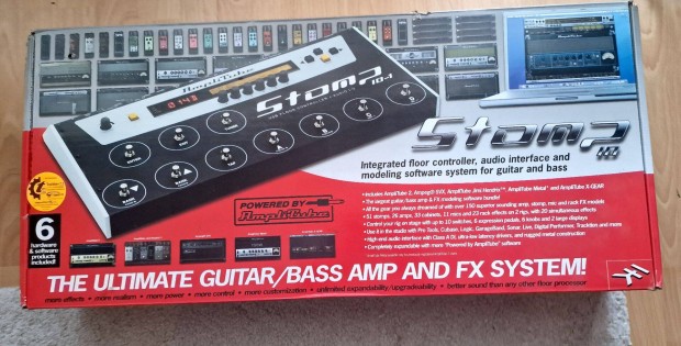 IK Multimedia Amplitube Stomp 10-1 USB padlvezrl s interfsz