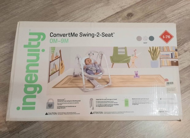 ING Convertme Swing-2-Seat-A-Frame Mag Locking babahinta