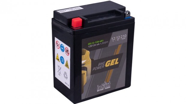 INTACT Bike Power Akkumultor GEL 12N12A-4A-1