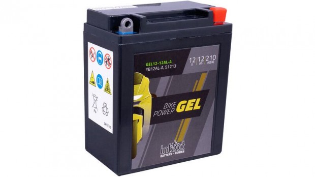 INTACT Bike Power Akkumulátor GEL YB12AL-A