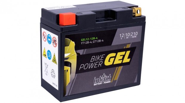 INTACT Bike Power Akkumulátor GEL YT12B-4