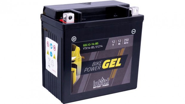 INTACT Bike Power Akkumultor GEL YTX14-BS