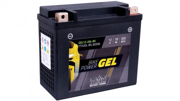 INTACT Bike Power Akkumulátor GEL YTX20L-BS