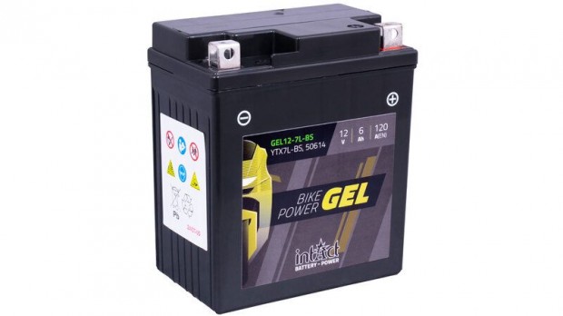 INTACT Bike Power Akkumulátor GEL YTX7L-BS