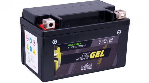 INTACT Bike Power Akkumulátor GEL YTZ10-S, YT10B-4