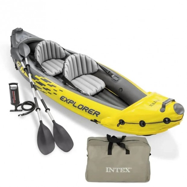 INTEX Explorer K2 Set 312 x 91 x 51 cm 2 személyes (kétszemélyes) fel