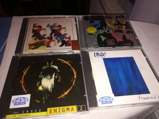 INXS- U2- Enigma- UB40 CD-k eladak