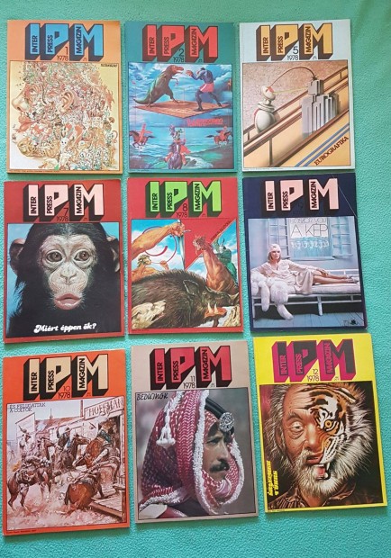 IPM (Interpress Magazin) - 1978/1-2., 5., 7-12. szm