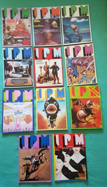 IPM (Interpress Magazin) - 1985/1-7., 10., klnszm + 1986/2-3. szm