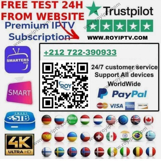 IPTV subscription France Spain Poland UK Dutch Woldwide IPTV