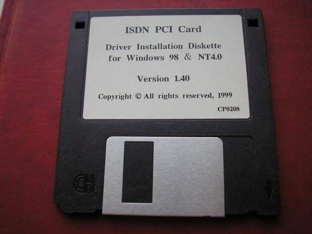 ISDN PCI krtyhoz driver floppy , j