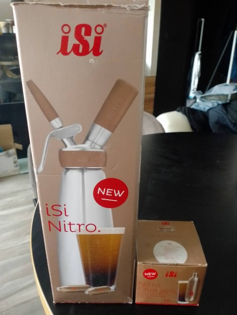 ISI nitro whip szifon ( clod brew ) + partonok