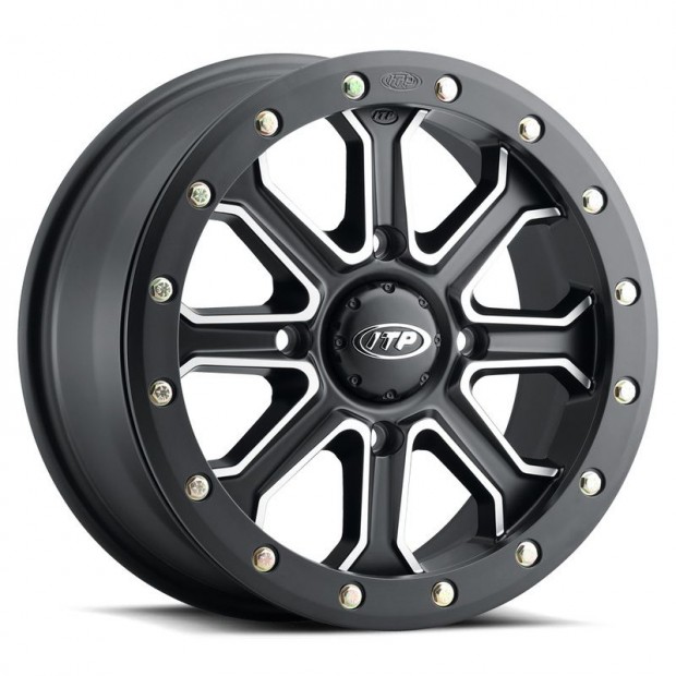ITP Velocity kerk 14x7 4x137 6+1 (+50mm) matt fekete/polrozott