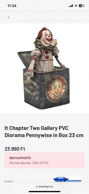 IT Chapter Two Pennywise-in-the-box diorma