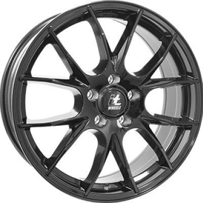 IT Wheels KIRA Fényes fekete 6,5X16 5X100 ET48 CB63,3 | alufelni |