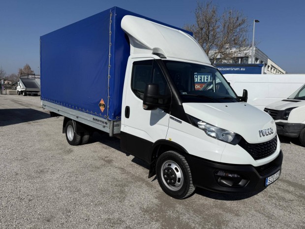 IVECO Daily 35C18 4.2m plat�-ponyva.duplaker�k...