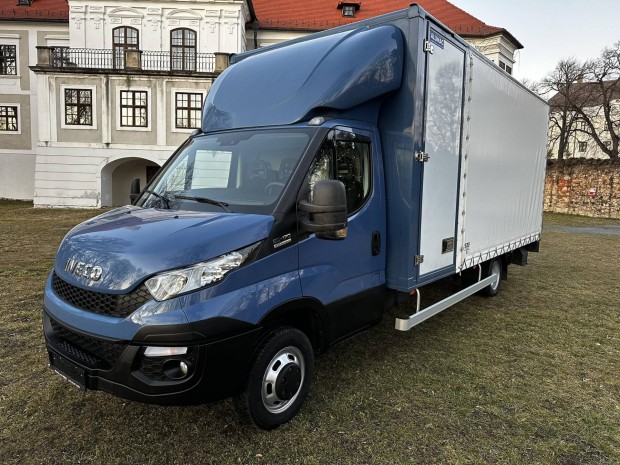 IVECO Daily 50C17 5.3-m Hossz Ponyvs+Emelfal+...