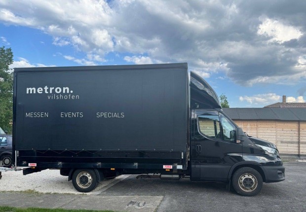 IVECO Daily hibátlan alumínium felépítmény felső spoiler-el