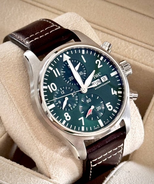 IWC Pilot Chronograph 41 green