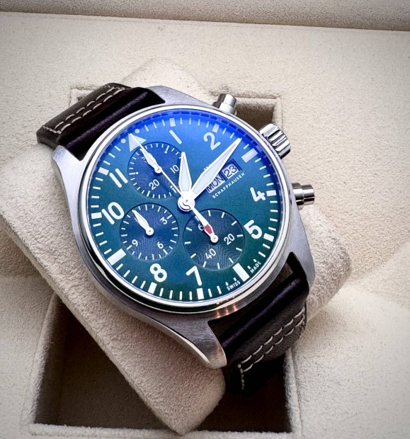 IWC Pilot Chronograph 41 green dial