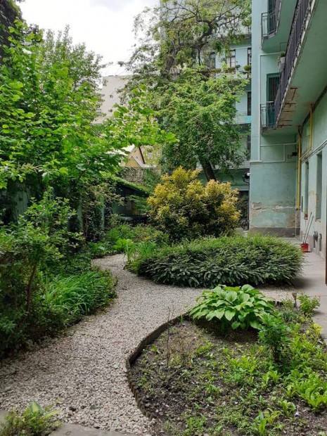 IX. R�day utc�ban 2 szob�s lak�s z�ld udvaros h�zban elad�