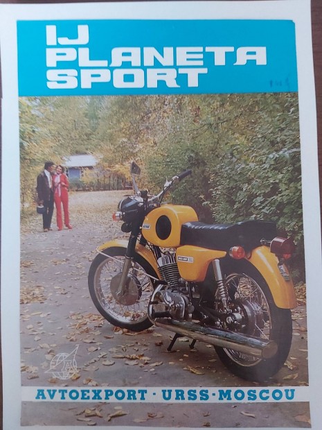 IZS Planeta sport eredeti Avtoexport prospektus 