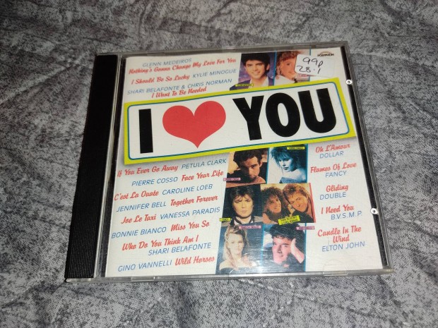 I Love You CD (Fancy,Glenn Medeiros,Kylie Minogue)