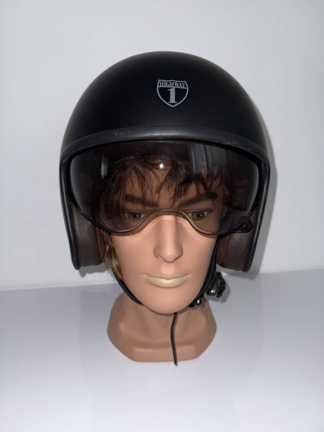I. Highway 1 Retro Open Face Helmet buk�sisak motoros sisak
