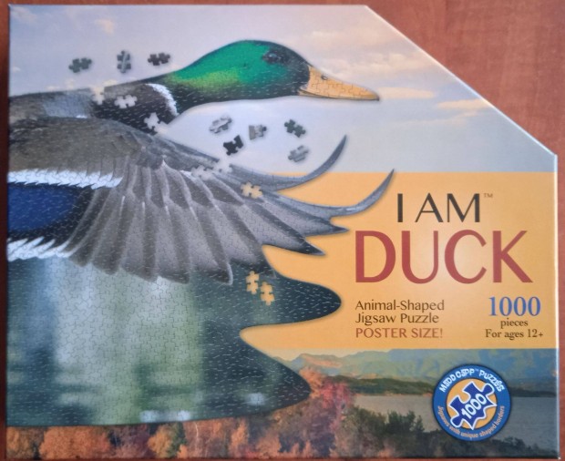 I am Duck puzzle 1000 db-os, bontatlan csomagolsban