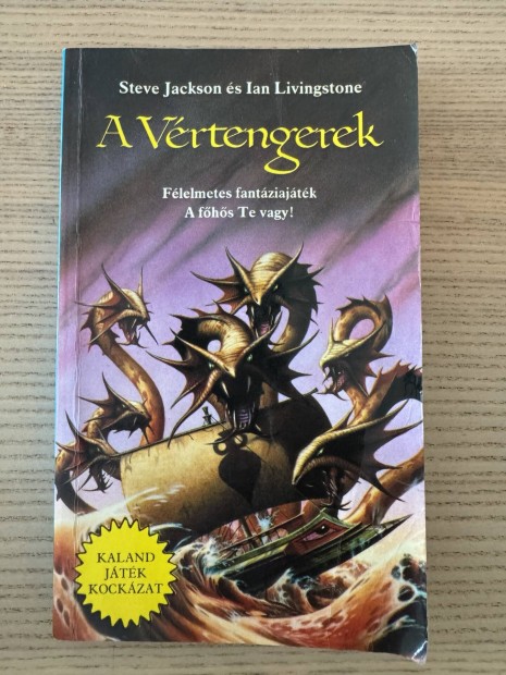Ian Livingstone: Vértengerek. Kaland játék kockázat könyv