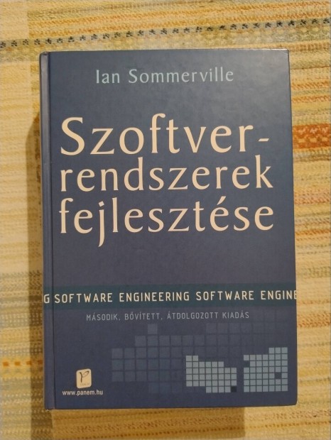 Ian Sommerville : Szoftverrendszerek fejlesztse