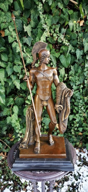 Iaszn az aranygyapj hse - mitolgiai bronz szobor