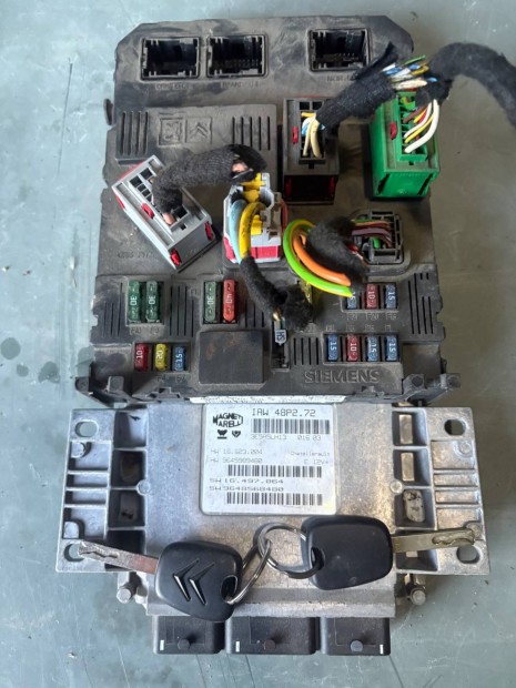 Iaw 48P2.72 Magneti Marelli motorvezerl szett 9648568480