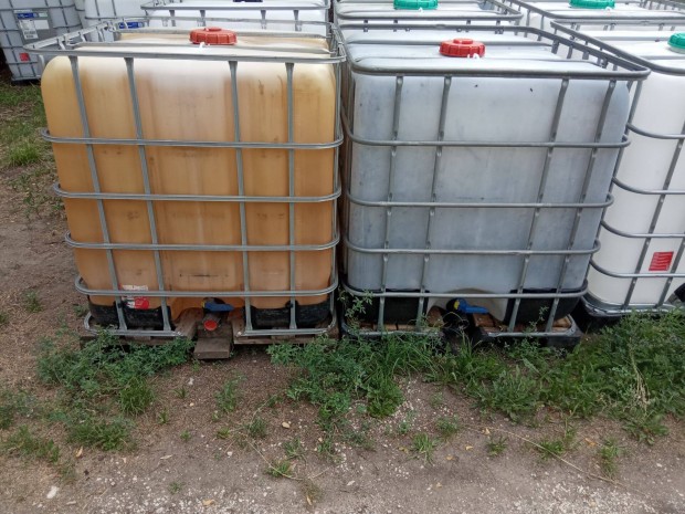 Ibc tartly 1000literes a kpen lthat llapotban r 28ezer/DB