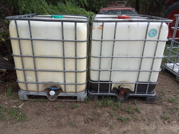 Ibc tartly 1000literes kpen lthat llapotban van r 34ezer darabja