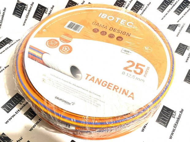 Ibotec-T 1/2 25M Csavarodásmentes Locsolótömlő Slag locsoló t