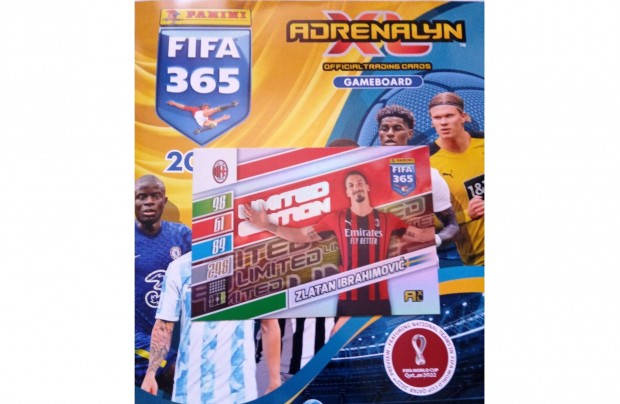 Ibrahimovic Panini Fifa 365 2022 XXL Limited krtya