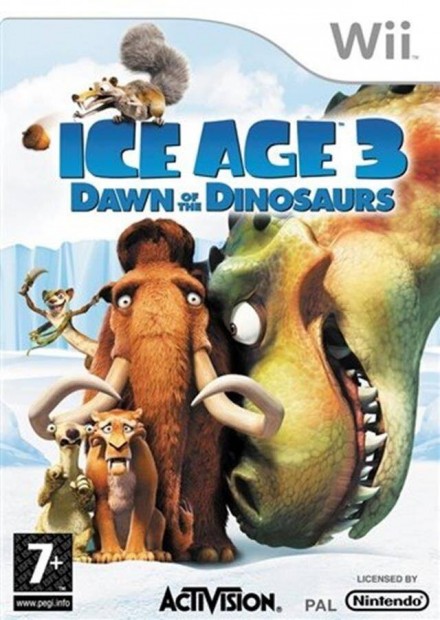 Ice Age 3 Dawn Of The Dinosaurs Wii jtk