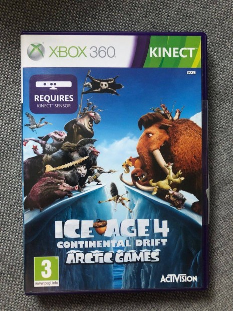 Ice Age 4 Continental Drift Arctic Games Xbox 360 kinect jtk