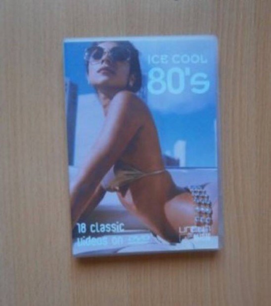 Ice Cool 80's - 18 Classic Videos on zenei DVD vllogats