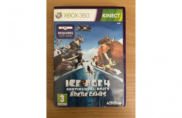 Ice age 4 Kinect-es xbox 360-ra elad!